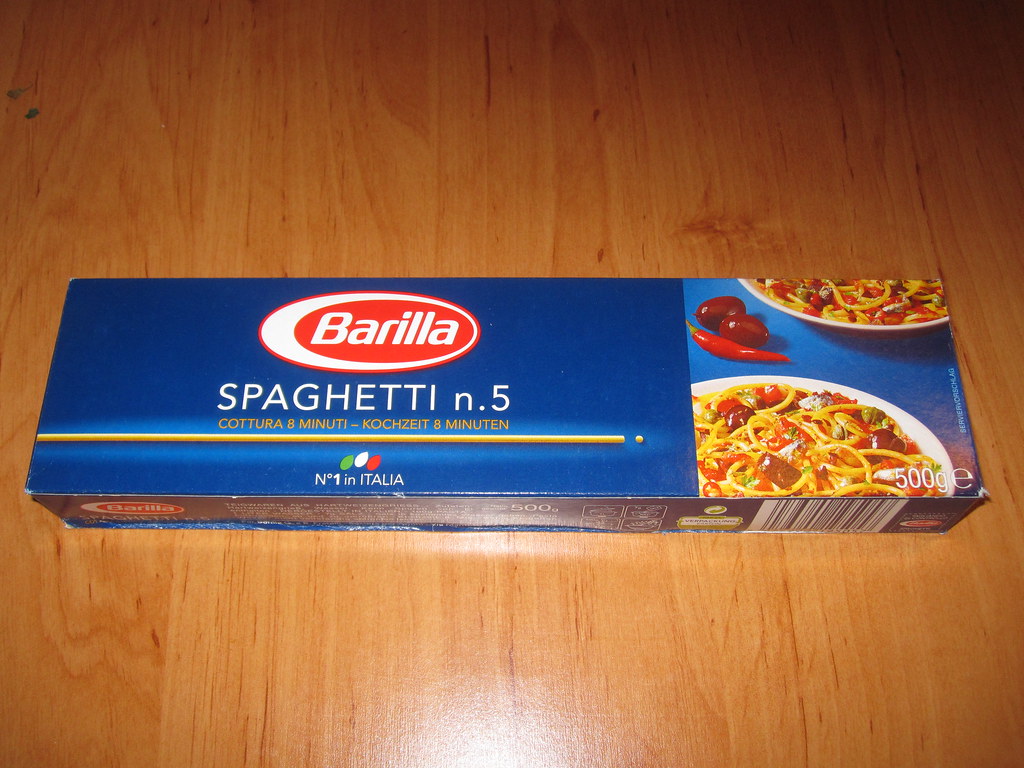 Picture of barilla spaghetti